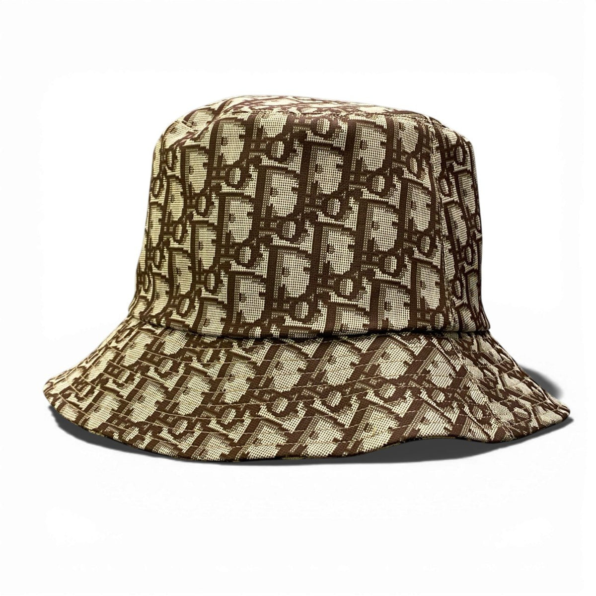 @c4 Christian Dior Reversible Bucket Hat Leopard Trotter Size 57 Made in Italyta1