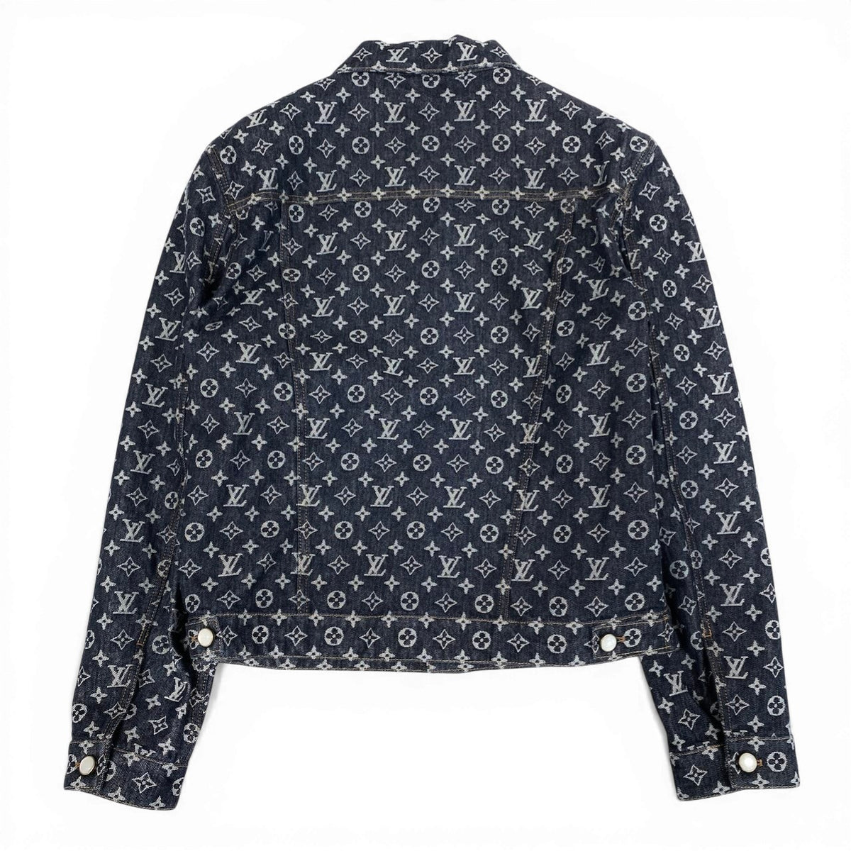 Id2 《未使用品》 LOUIS VUITTON ルイヴィトン 24AW モノグラム ジャガードデニムジャケット Monogram Jacquard Denim Jacket t18rt18rt18r