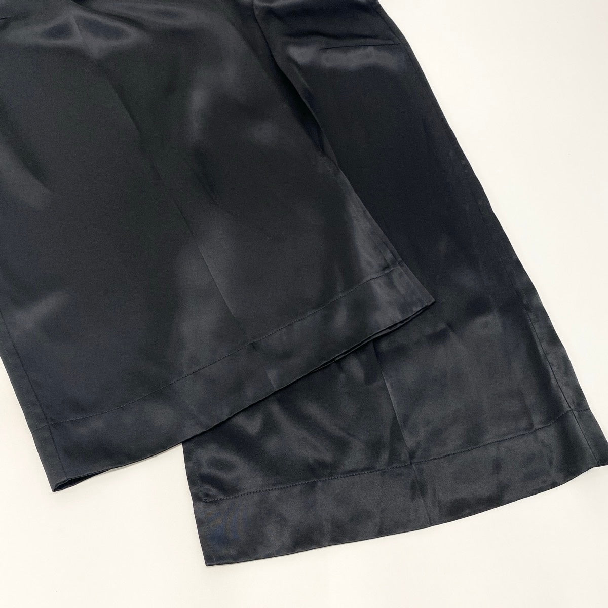 Eh1JIL SANDER Wide Trousers Rayon Black JO3KA0264 J65246 Size 34 Women'su02t