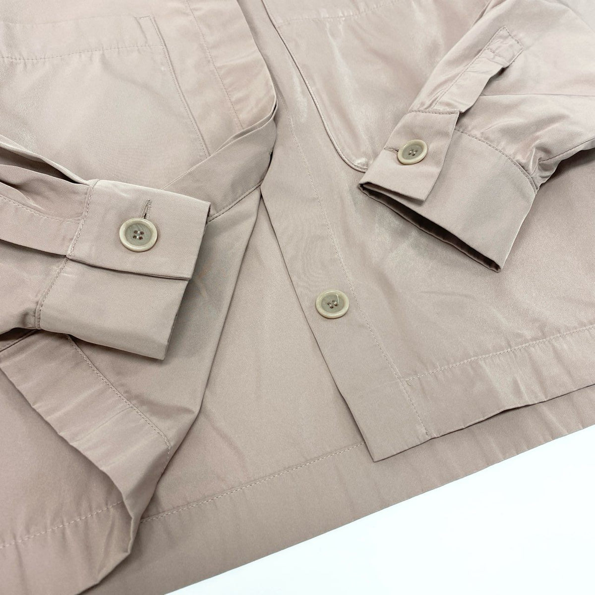 @ El27 Max Mara 2024 Italy Cropped Jacket Long Sleeve Shirt Size 40 Pink Women k02ik02i