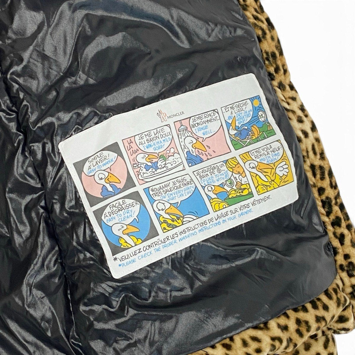 N h13 Leopard Down Puffer Jackett18r
