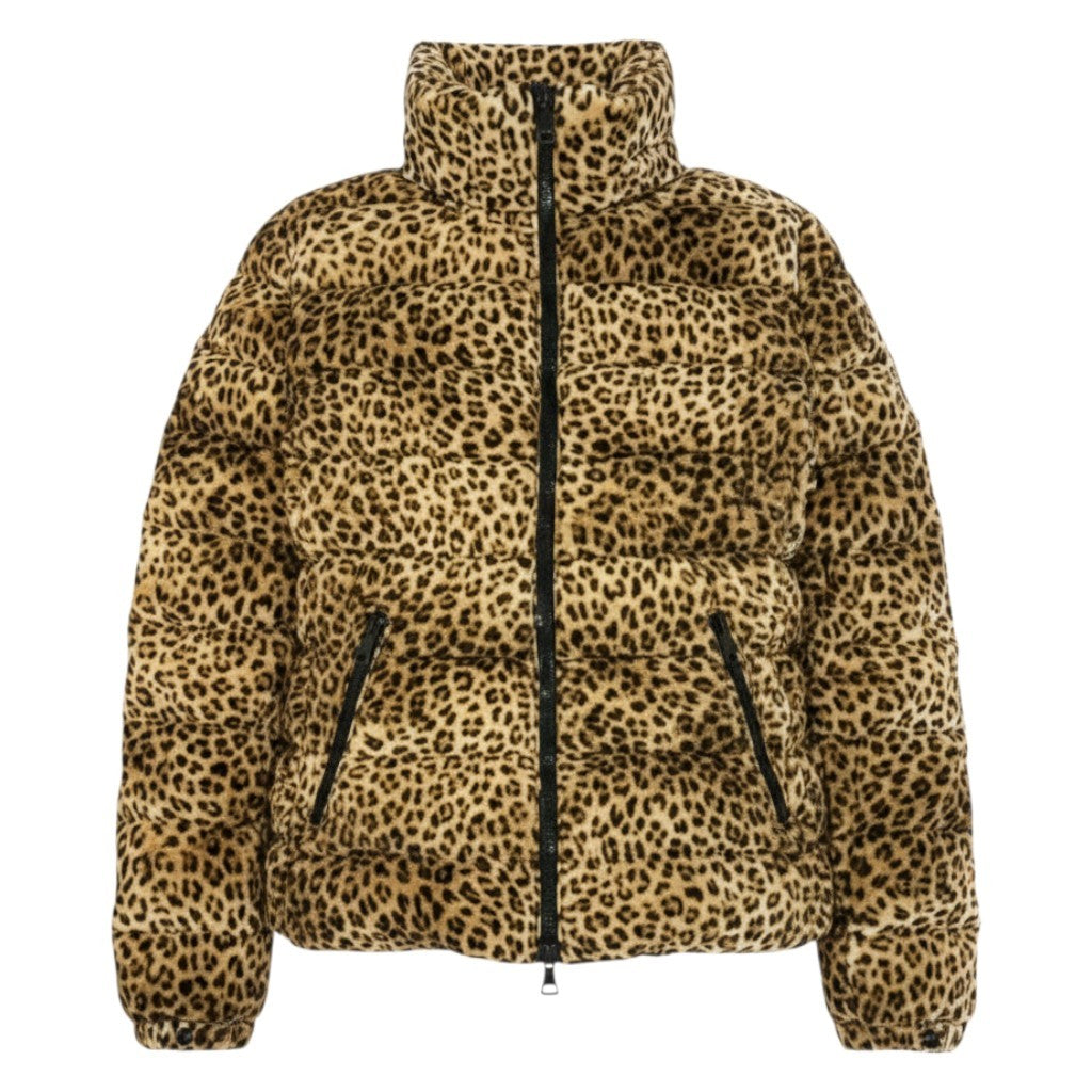 N h13 Leopard Down Puffer Jackett18r