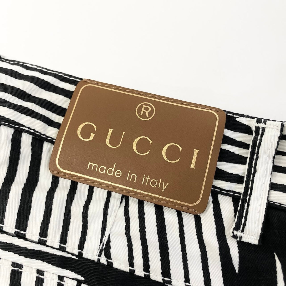 @Ed15 GUCCI Zebra Stretch Pants SIZE40t18r