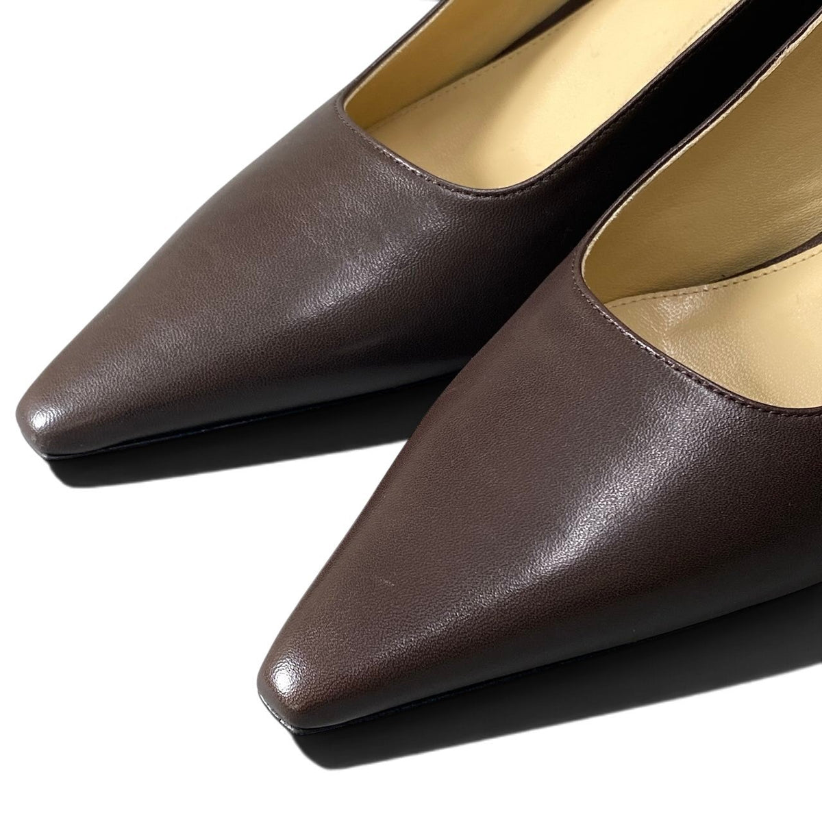 h10 【新品保管品】BOTTEGA VENETA Pointed Toe Pumps Made in Italy Size 37ta1