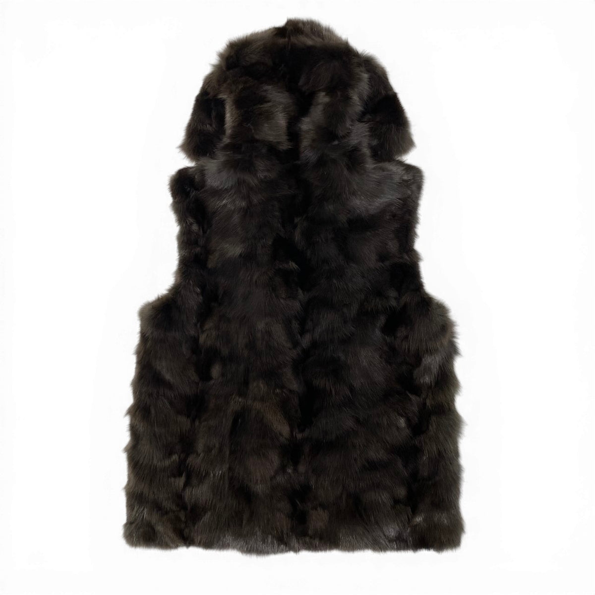 S E E VIOLETA Genuine Fur Vestnu1