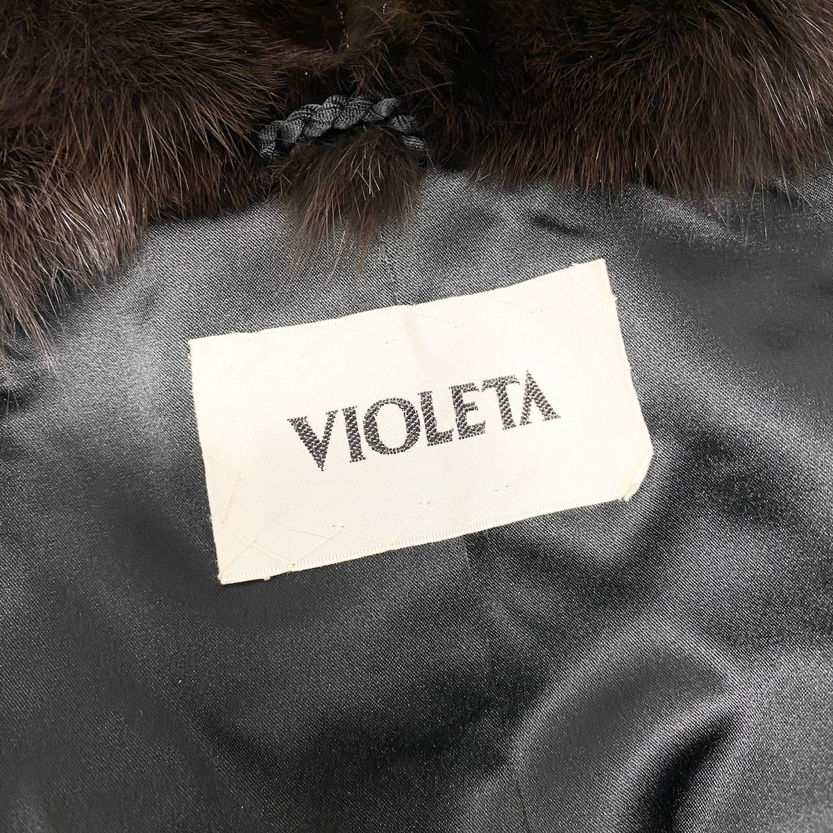 S E E VIOLETA Genuine Fur Vestnu1