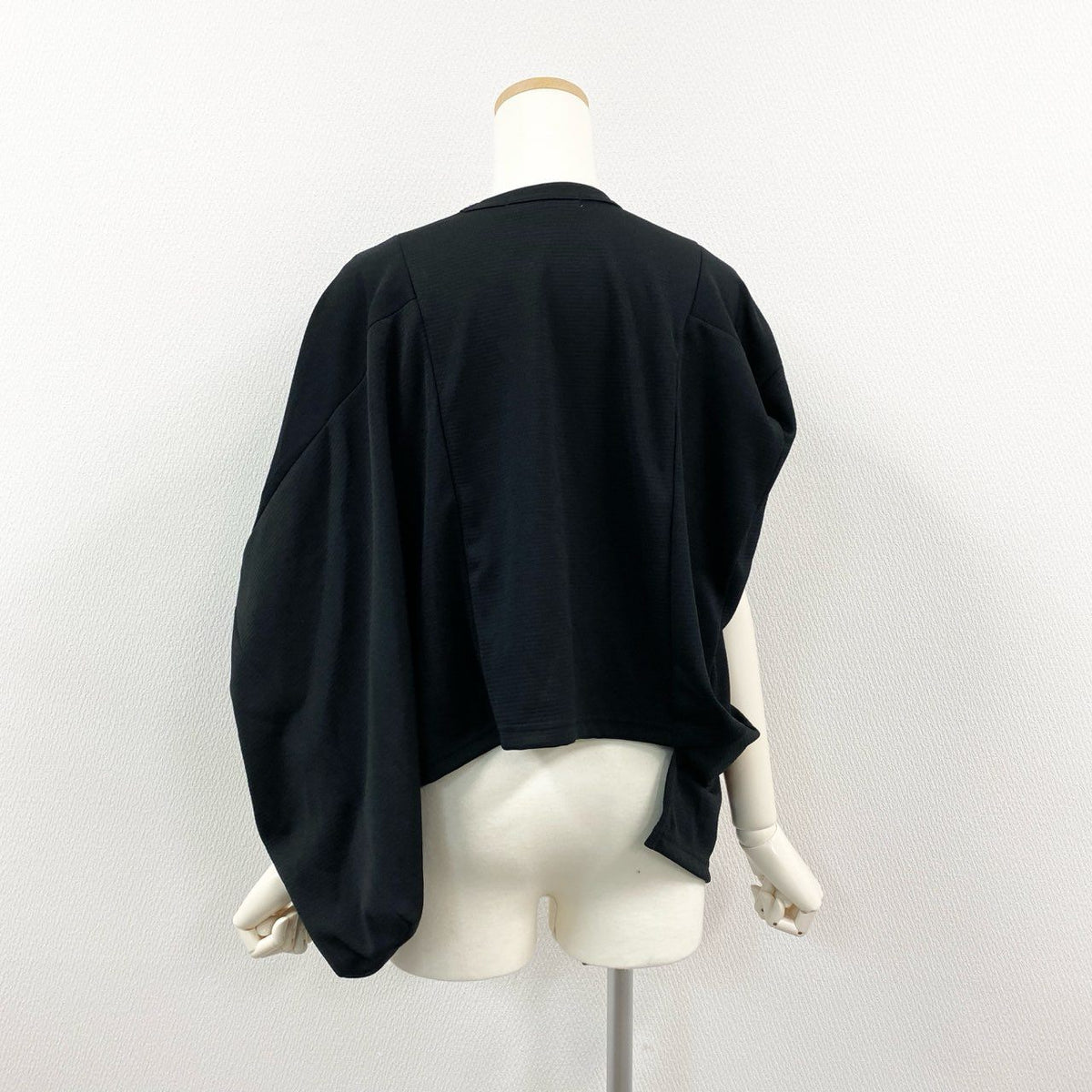 @ Aa29 COMME des GARÇONS Women's Patchwork Top, Made in Japan, Size S, Black, 100% Polyester, Size AD2023 GL-T018o07t