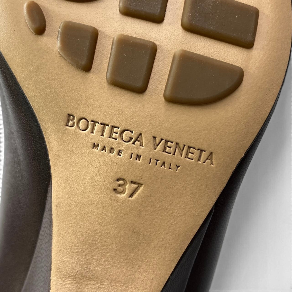 h10 【新品保管品】BOTTEGA VENETA Pointed Toe Pumps Made in Italy Size 37ta1