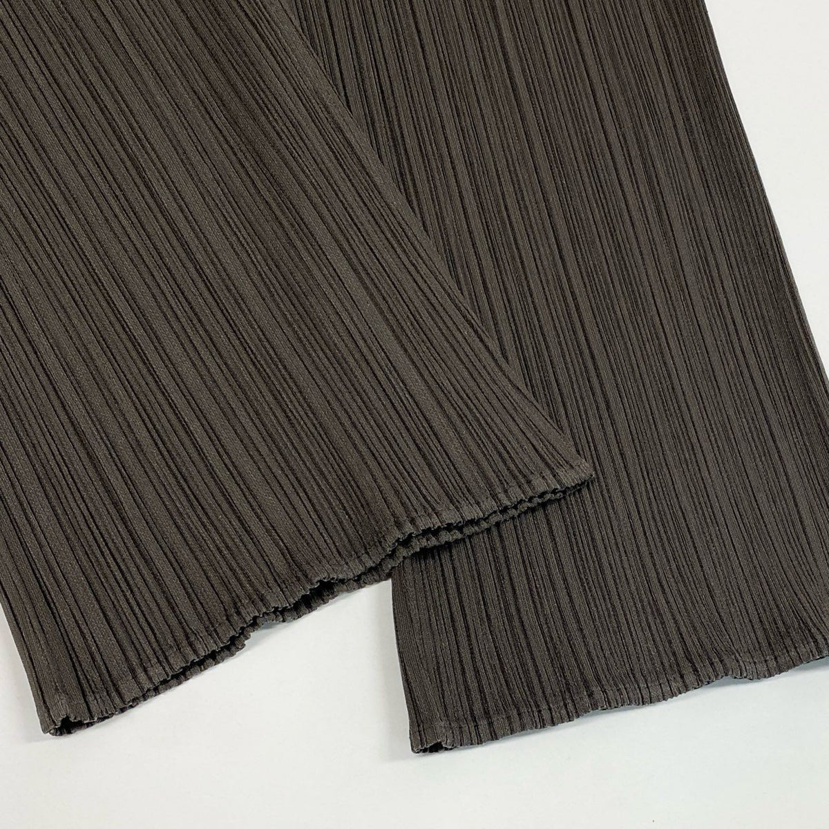 @ Ac2 PLEATS PLEASE Pleated Pants Slacks Size 2 Khaki Green Women's Pants Bottomk02i