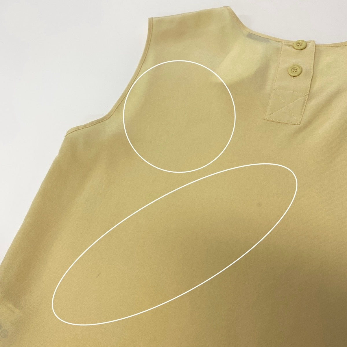 Ch1 CHANEL 1997 Cruise Sleeveless Silk Blouse P08961 100% Silk Size 38ta2