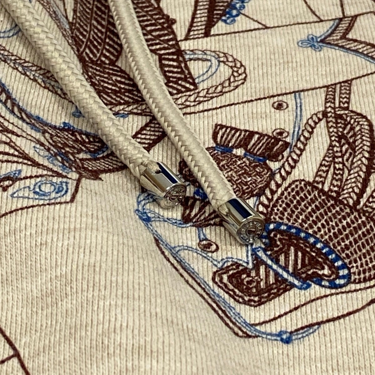 Eh11 HERMÈS Zouaves et Dragons Print Mini Skirt Size 38 Women'sk02i