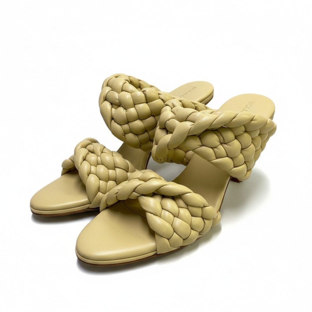 @Ad2 BOTTEGA VENETA Intrecciato Curved Sandalsta1