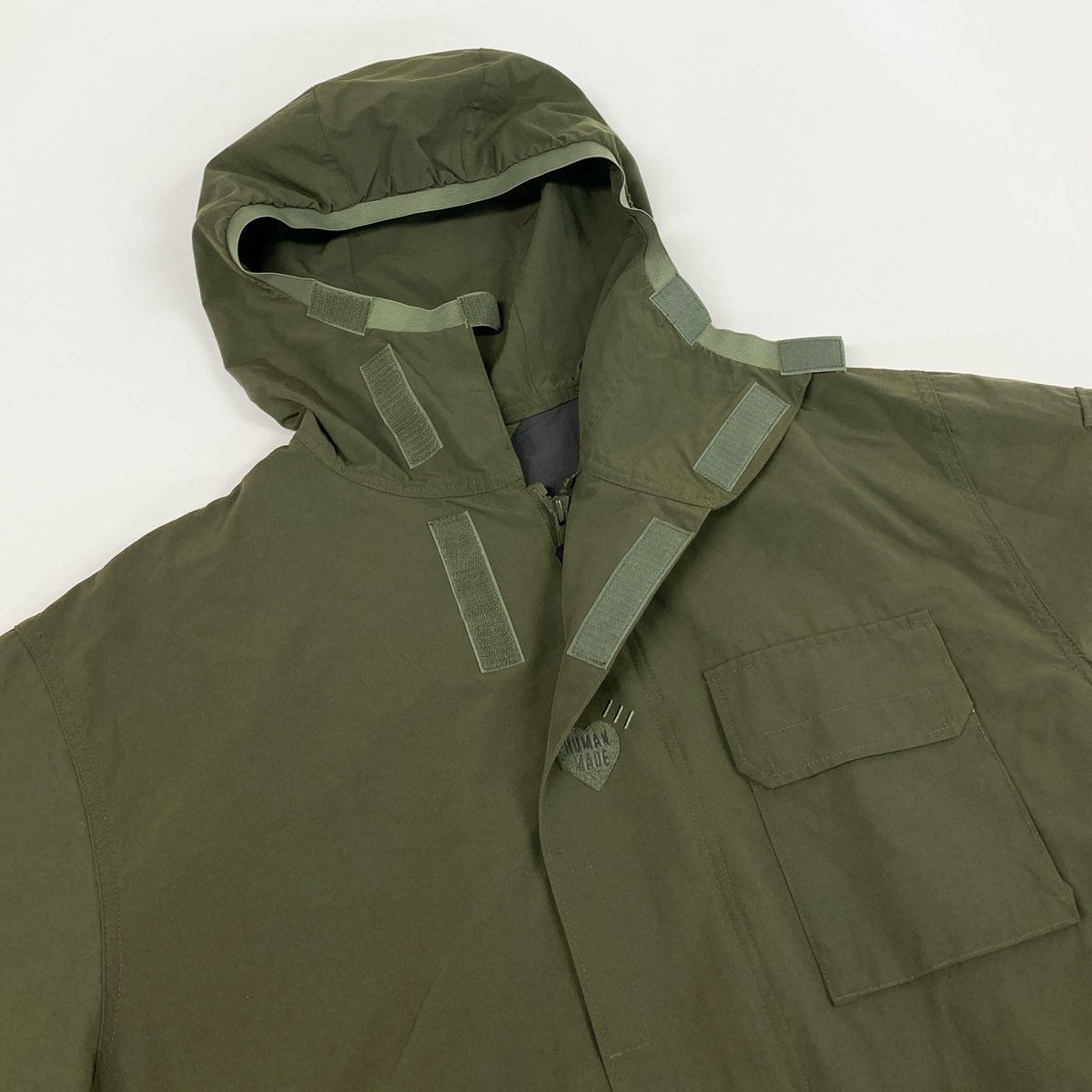 @ Mb10 Human Made Men’s Mountain Parka Jacket Khaki Size XXLk02i