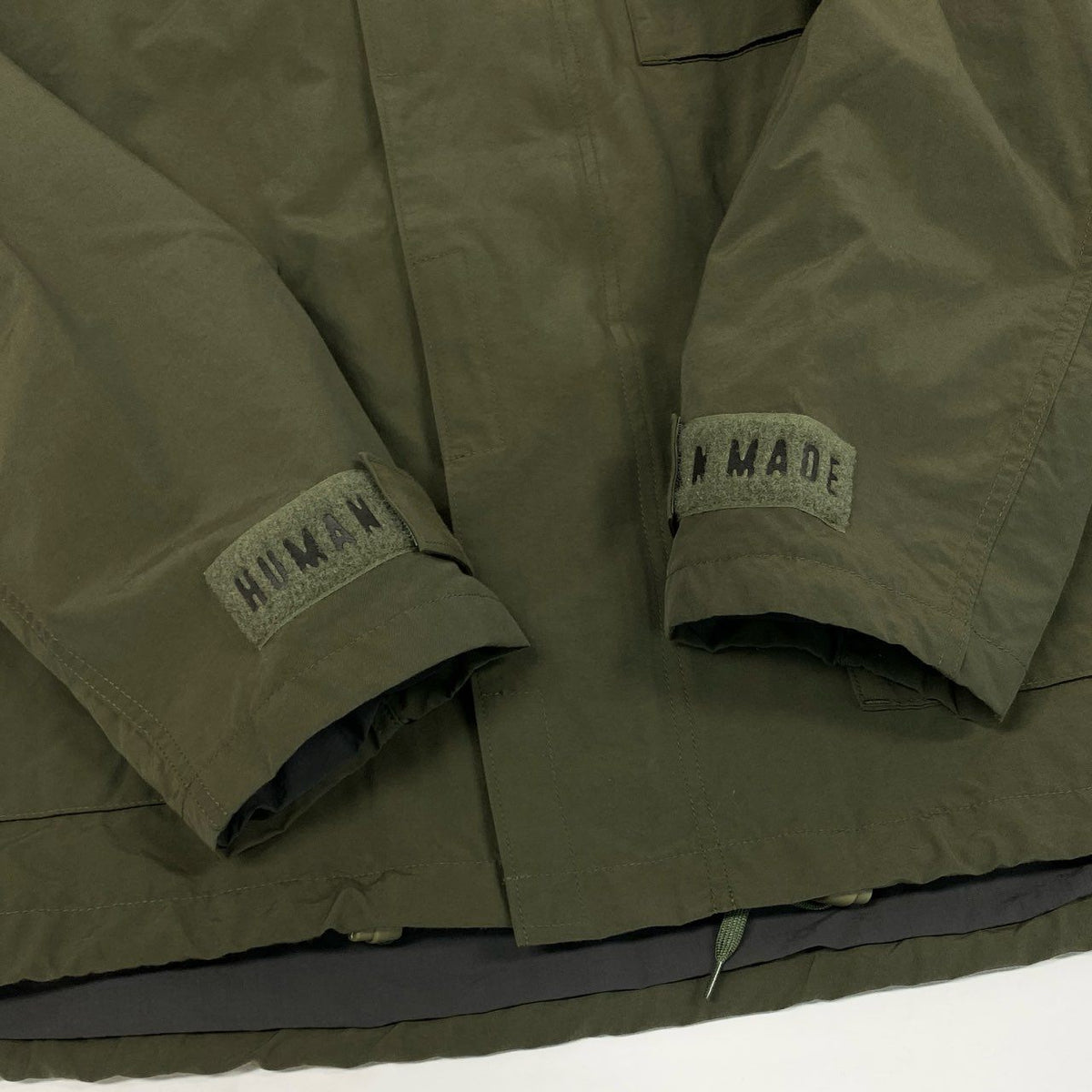 @ Mb10 Human Made Men’s Mountain Parka Jacket Khaki Size XXLk02i