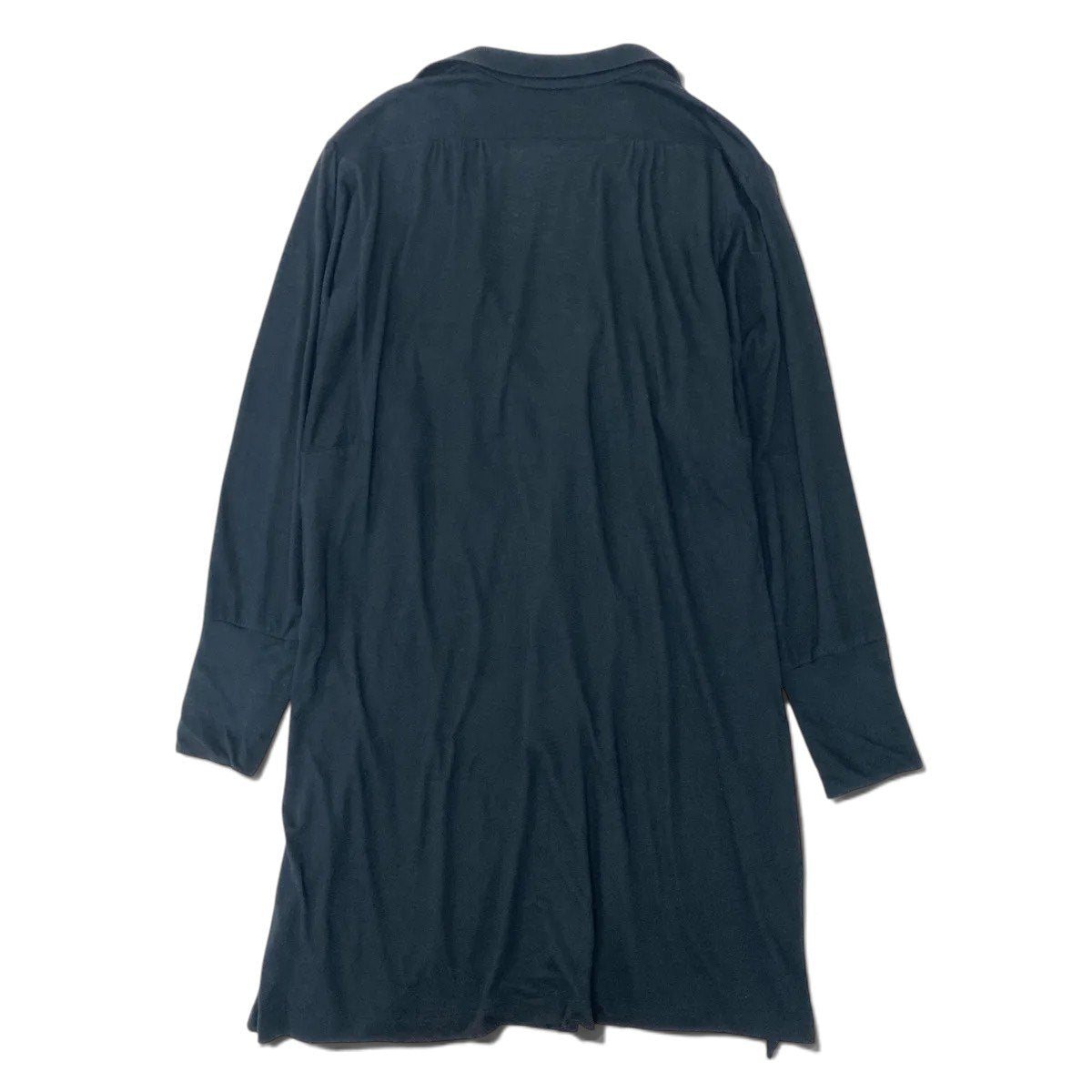 Ah1 Y's Yohji Yamamoto Long Shirt Cardigan Made in Japan Black Size 2ta2