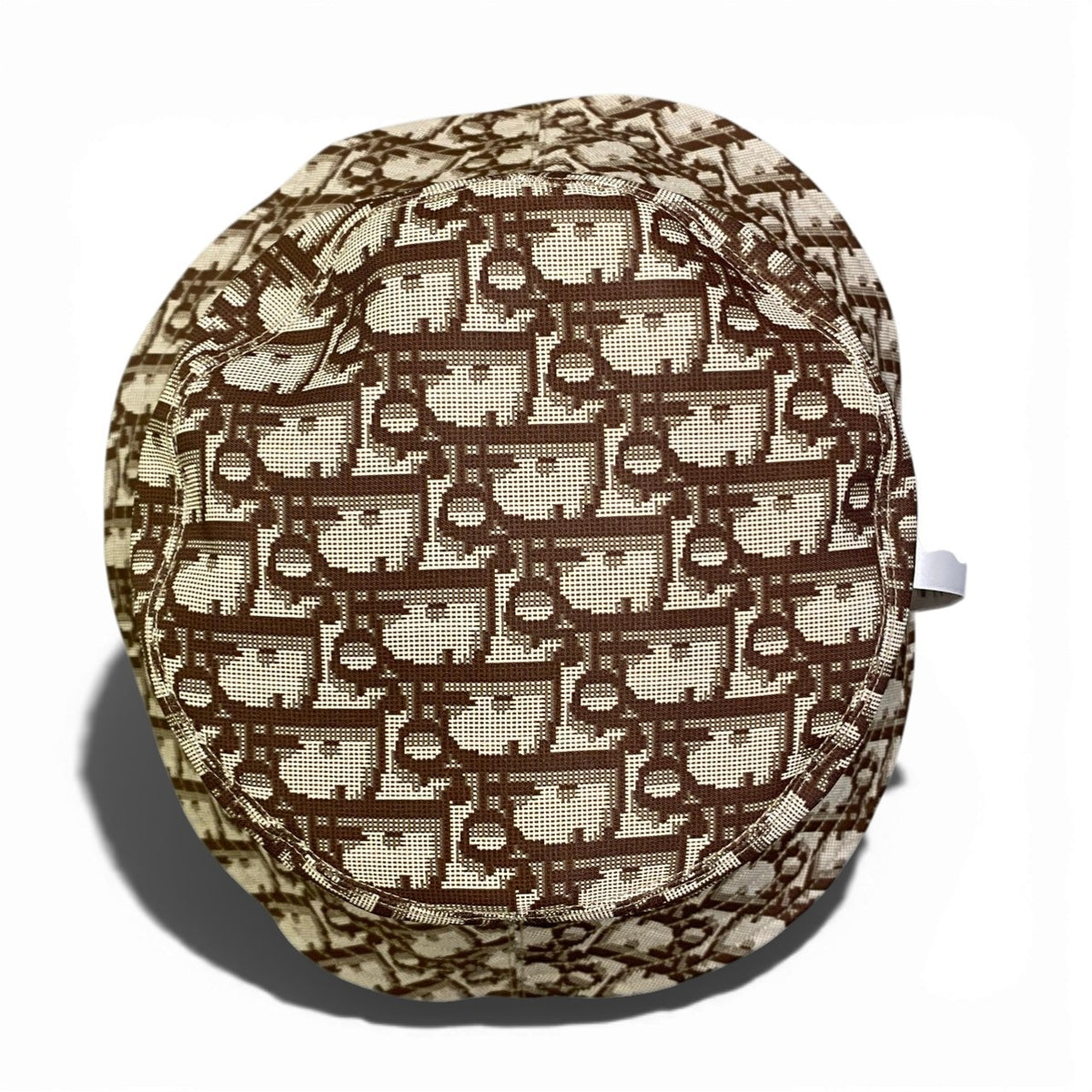 @c4 Christian Dior Reversible Bucket Hat Leopard Trotter Size 57 Made in Italyta1