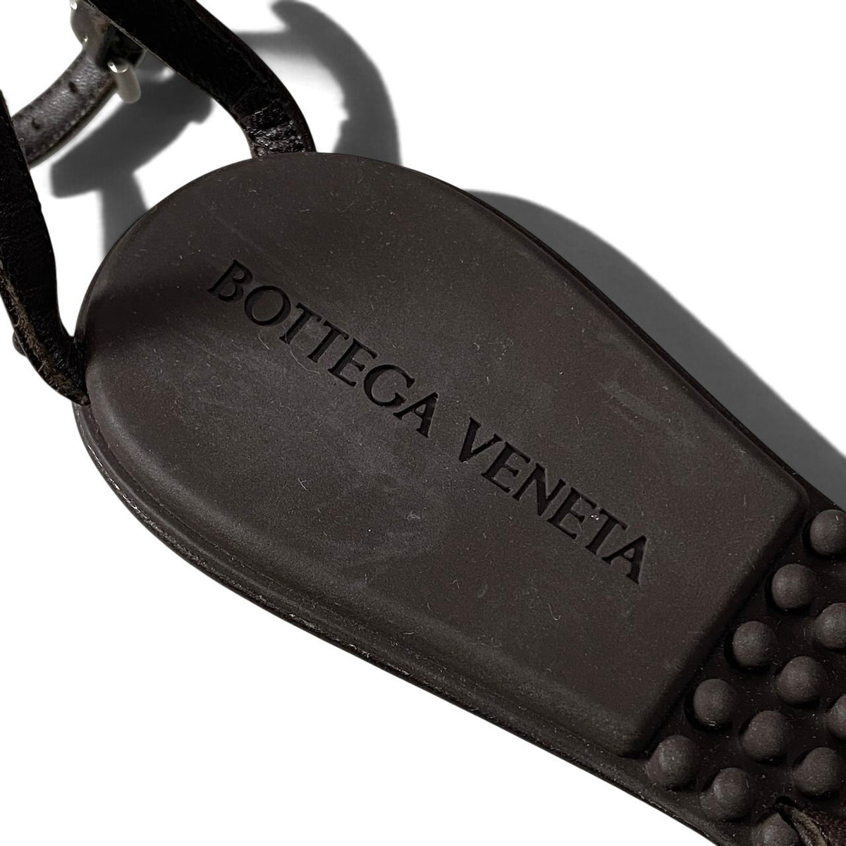 h10 【美品】BOTTEGA VENETA Lagoon Bubble Thong Sandals Made in Italy Size 36.5k02i