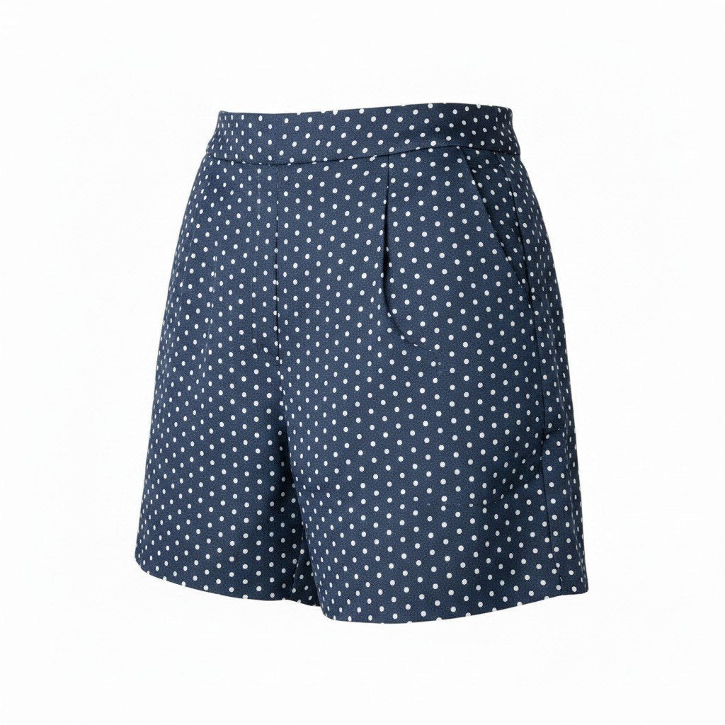 Ih1 【極美品】Christian Dior Polka Dot Shorts 141P62A7631 Made in Italy Size 42 Women'sk02i