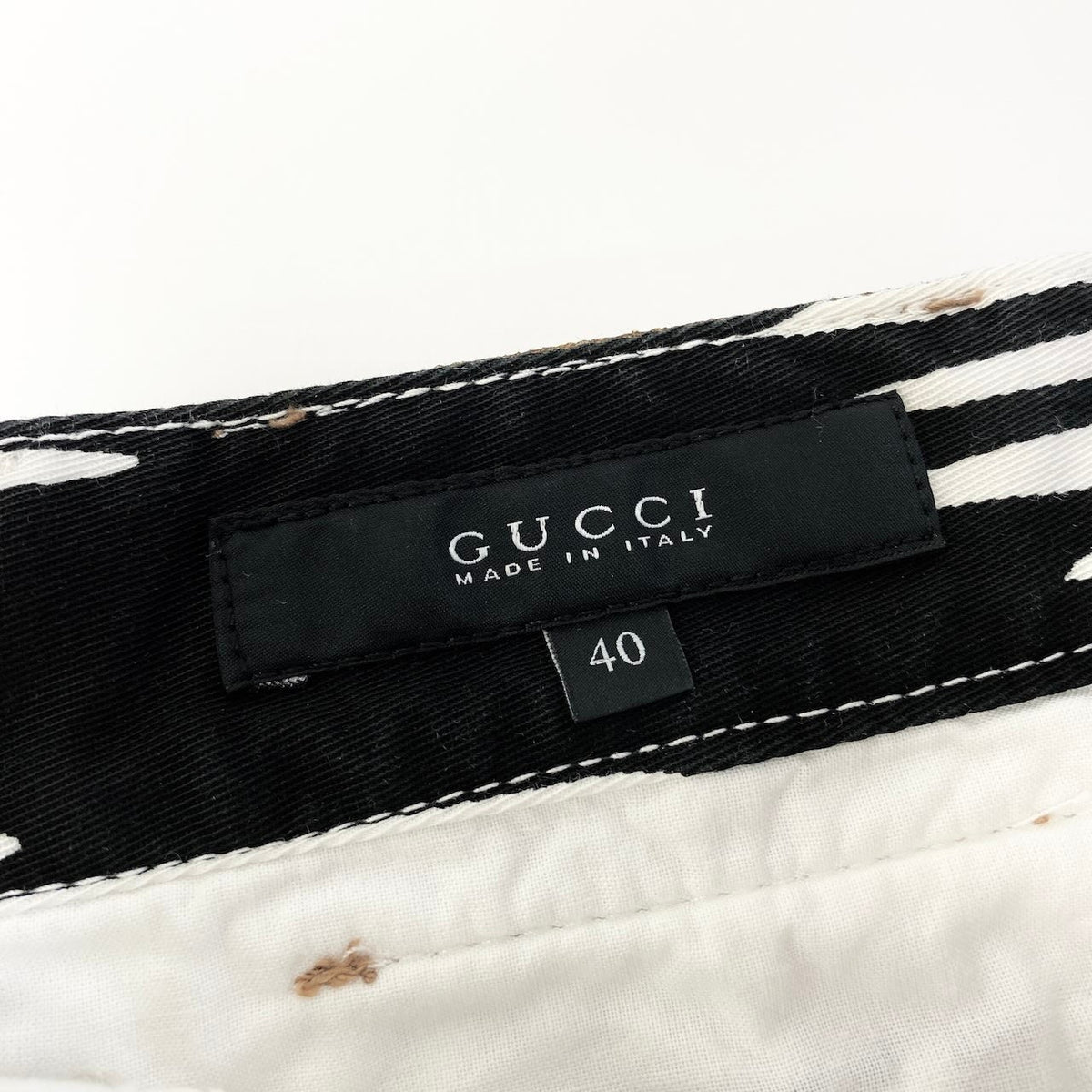 @Ed15 GUCCI Zebra Stretch Pants SIZE40t18r
