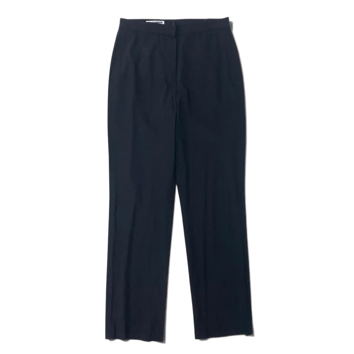 Eh1JIL SANDER Straight Leg Trousers Pants Made in Italy Size 36ta2