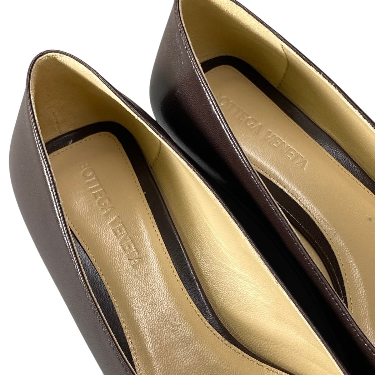 h10 【新品保管品】BOTTEGA VENETA Pointed Toe Pumps Made in Italy Size 37ta1