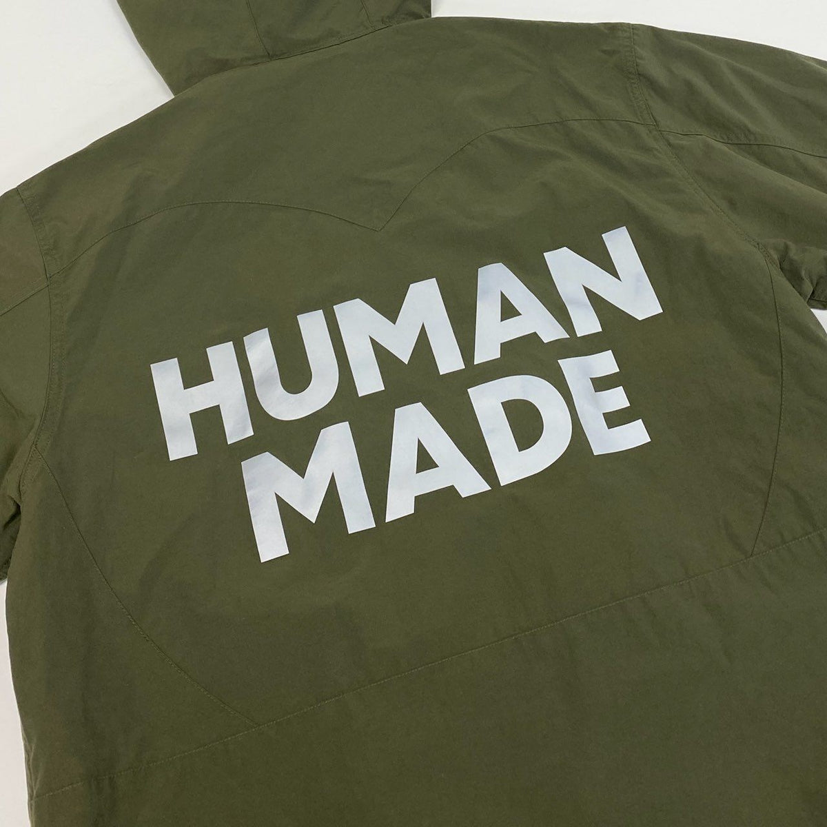 @  Mb10 Human Made Men’s Mountain Parka Jacket Khaki Size XXLk02i