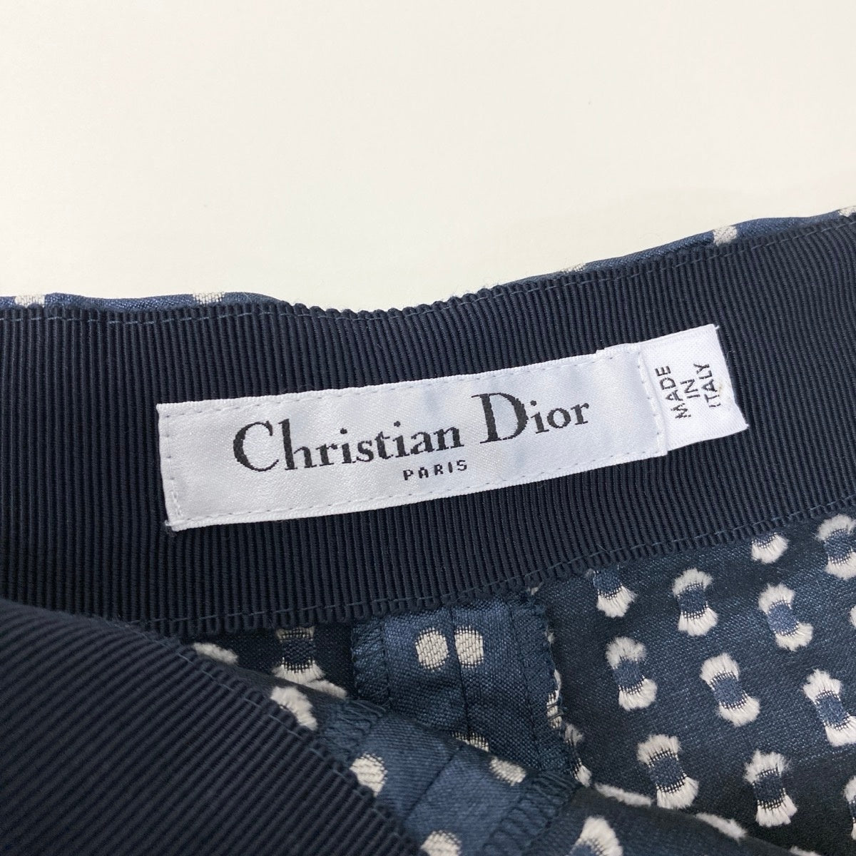 Ih1 【極美品】Christian Dior Polka Dot Shorts 141P62A7631 Made in Italy Size 42 Women'sk02i