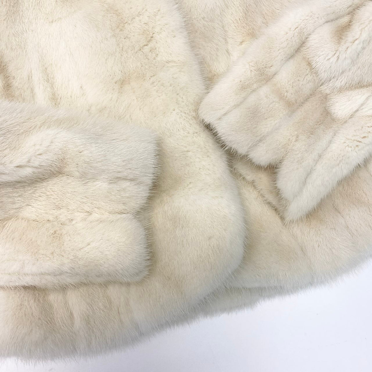 Ed20Malvoisie White Mink Fur Jacketnu1