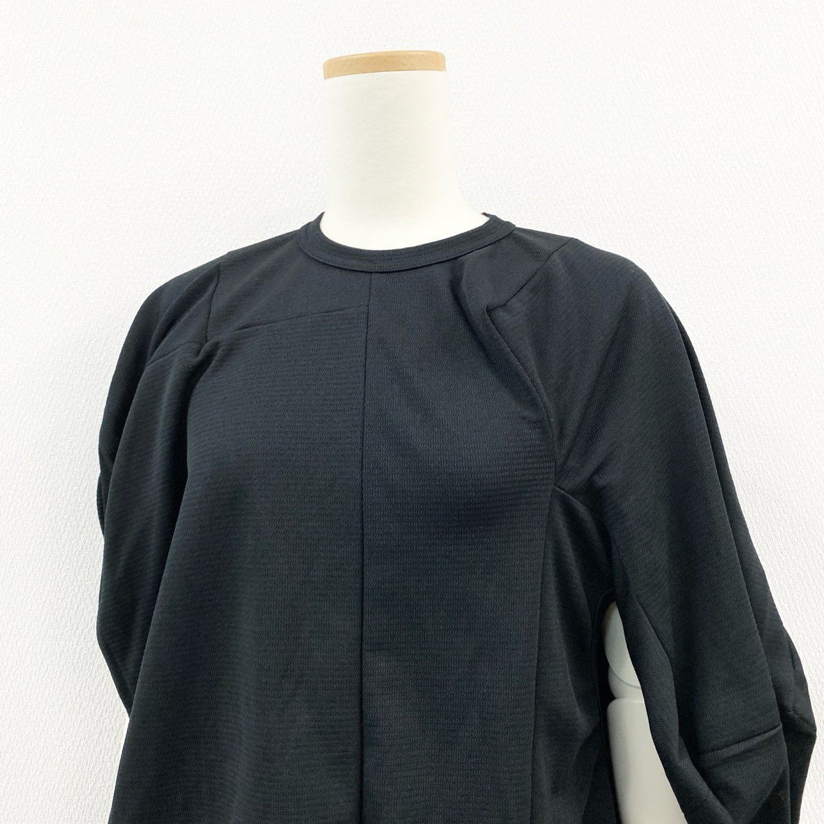 @ Aa29 COMME des GARÇONS Women's Patchwork Top, Made in Japan, Size S, Black, 100% Polyester, Size AD2023 GL-T018o07t