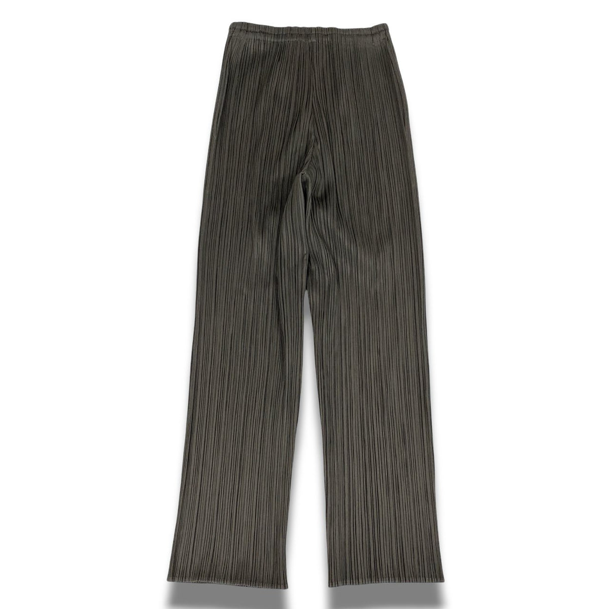 @ Ac2 PLEATS PLEASE Pleated Pants Slacks Size 2 Khaki Green Women's Pants Bottomk02i