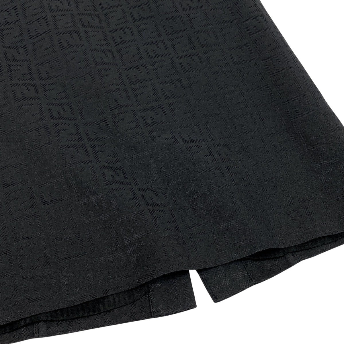Ih11 I FENDI Zucca FF Logo Pencil Skirt Black Italy Size 40 Women'sk02i
