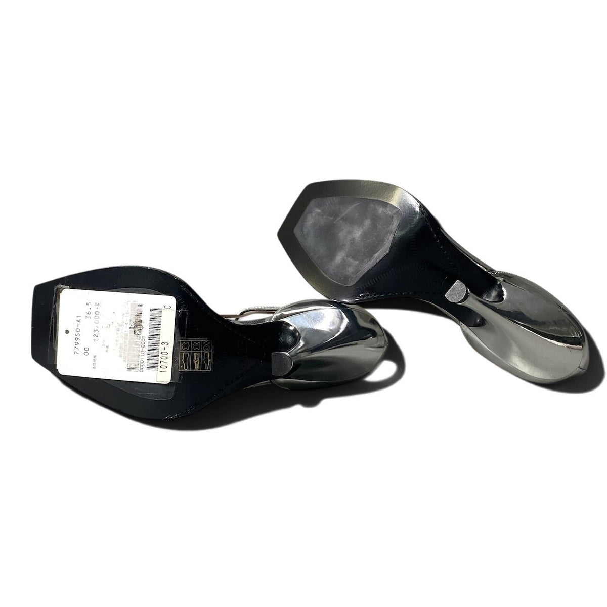 h11ERMANNO SCERVINO Ankle Strap Square Toe Sandals Made in Italy Size 36.5k02i