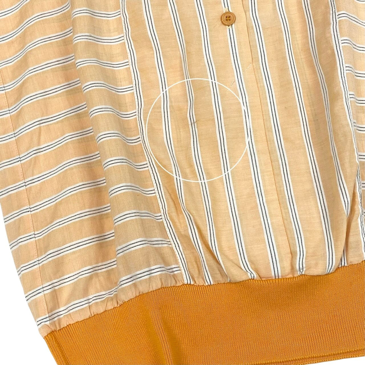 @Eg6 Christian Dior Sports Sleeveless Striped Polo Shirt Orange Size M Women'so07t