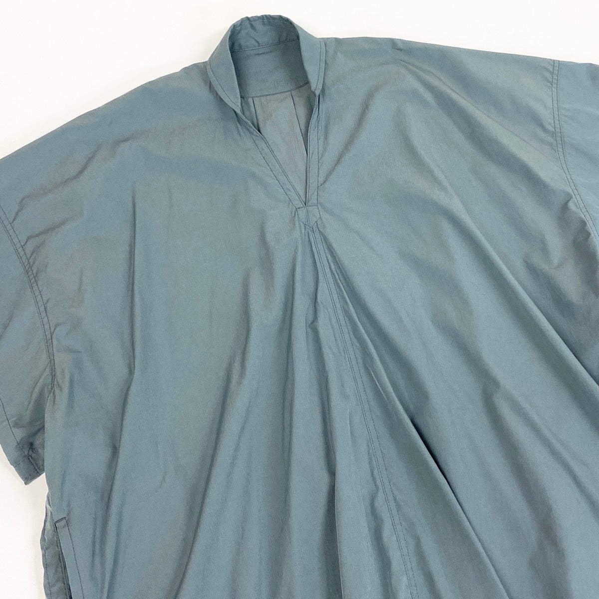 @Af27Y's 2023SS Flared Dress With Small Collars Gray Dress Size 2 Womeno07t