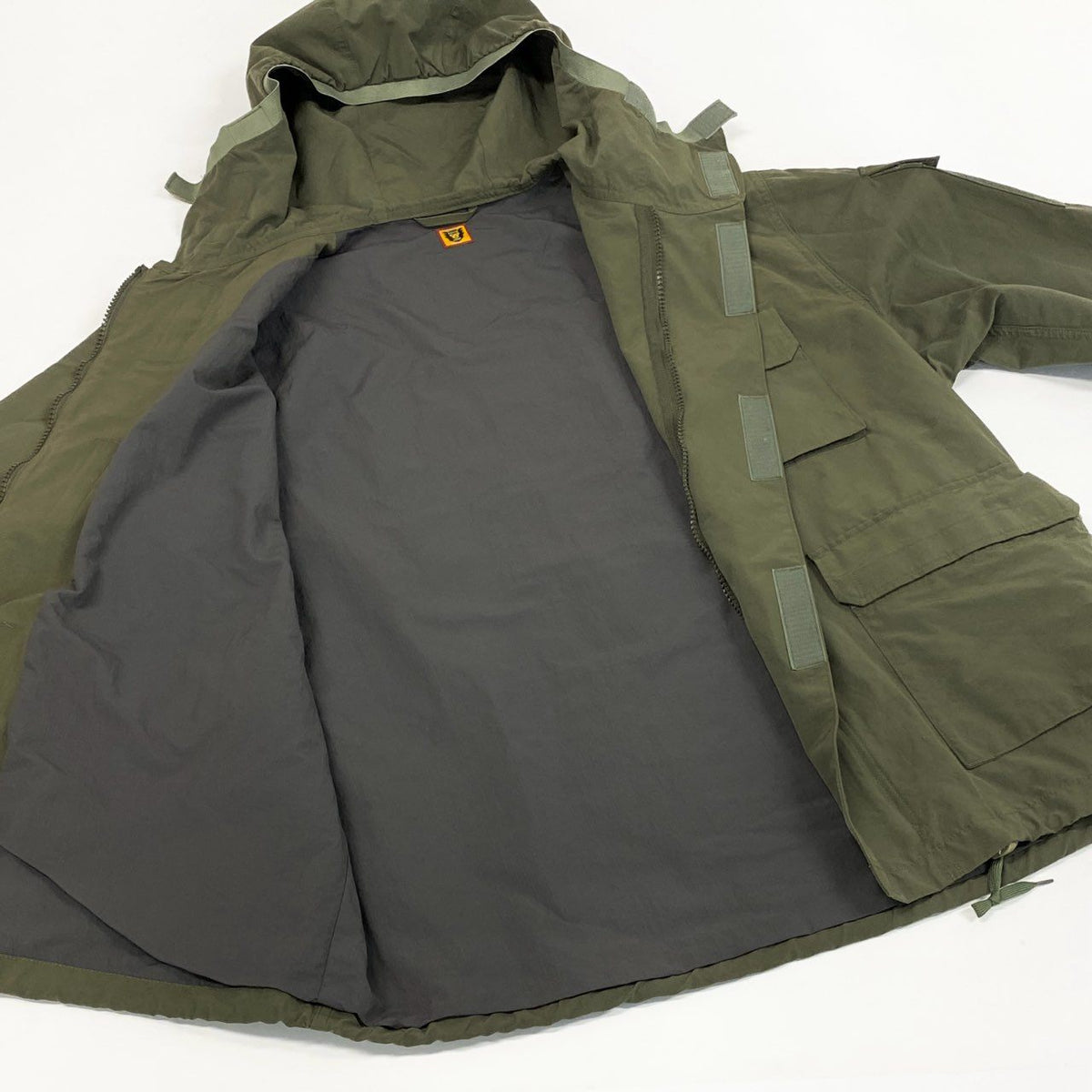 @  Mb10 Human Made Men’s Mountain Parka Jacket Khaki Size XXLk02i