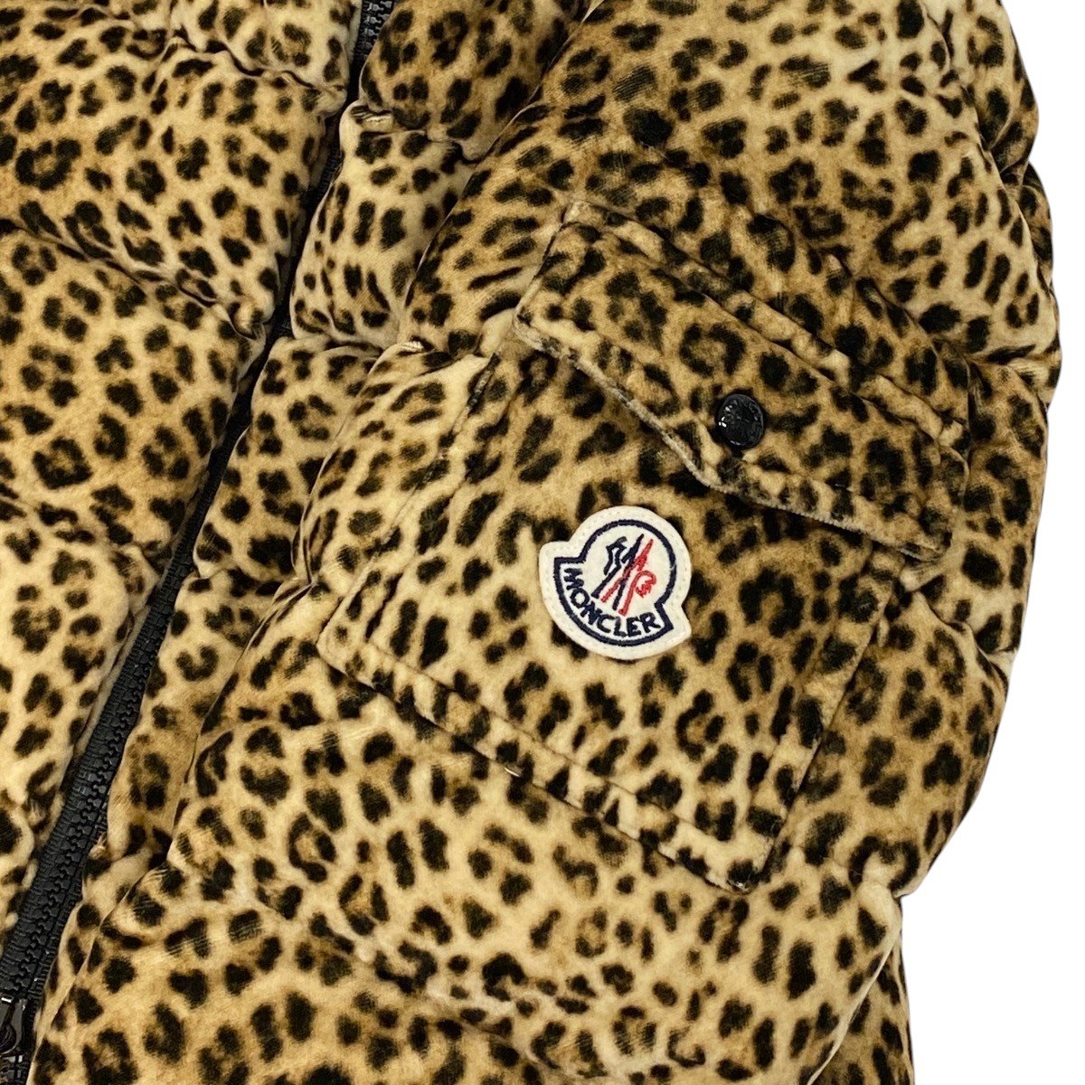 N h13 Leopard Down Puffer Jackett18r