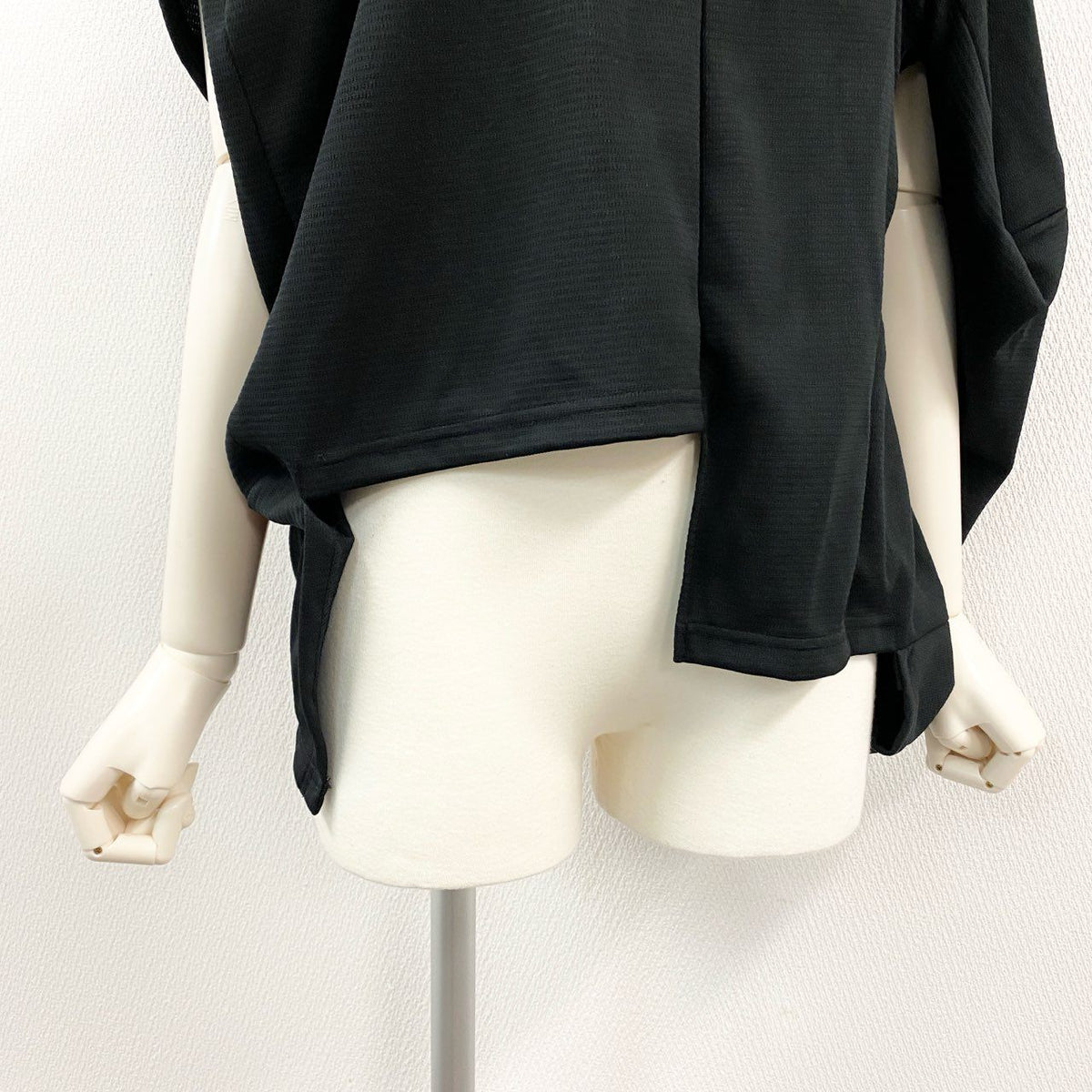 @ Aa29 COMME des GARÇONS Women's Patchwork Top, Made in Japan, Size S, Black, 100% Polyester, Size AD2023 GL-T018o07t