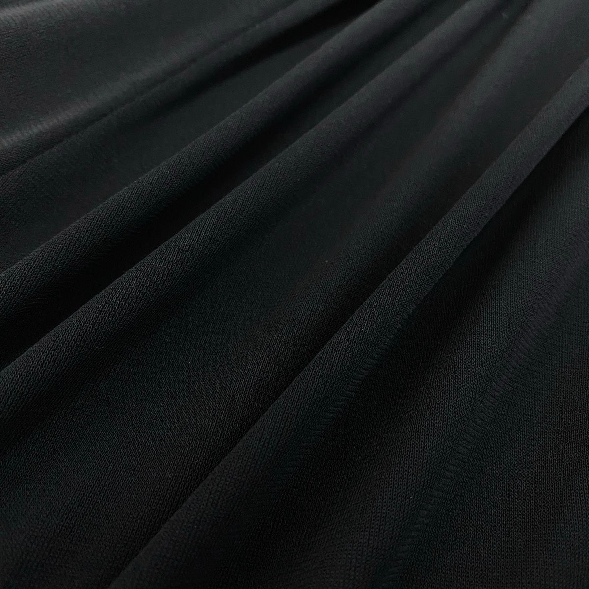 37g17 LEONARD FASHION レオナール ロング シアーカーディガン カンカン素材  サイズL ブラック レディースu02t