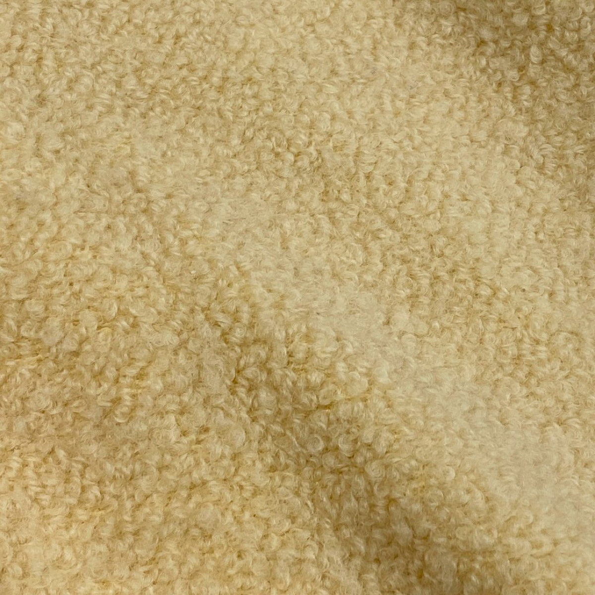 @ S Ab13 Yves Saint Laurent Beige Textured Shaggy Coat 38 Womenta1
