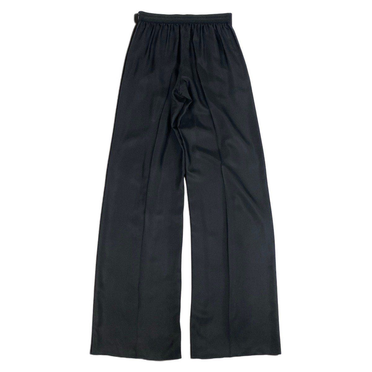 h17 HERMÈS Soldes Wide Silk Pants Size 34 Women'sk02i
