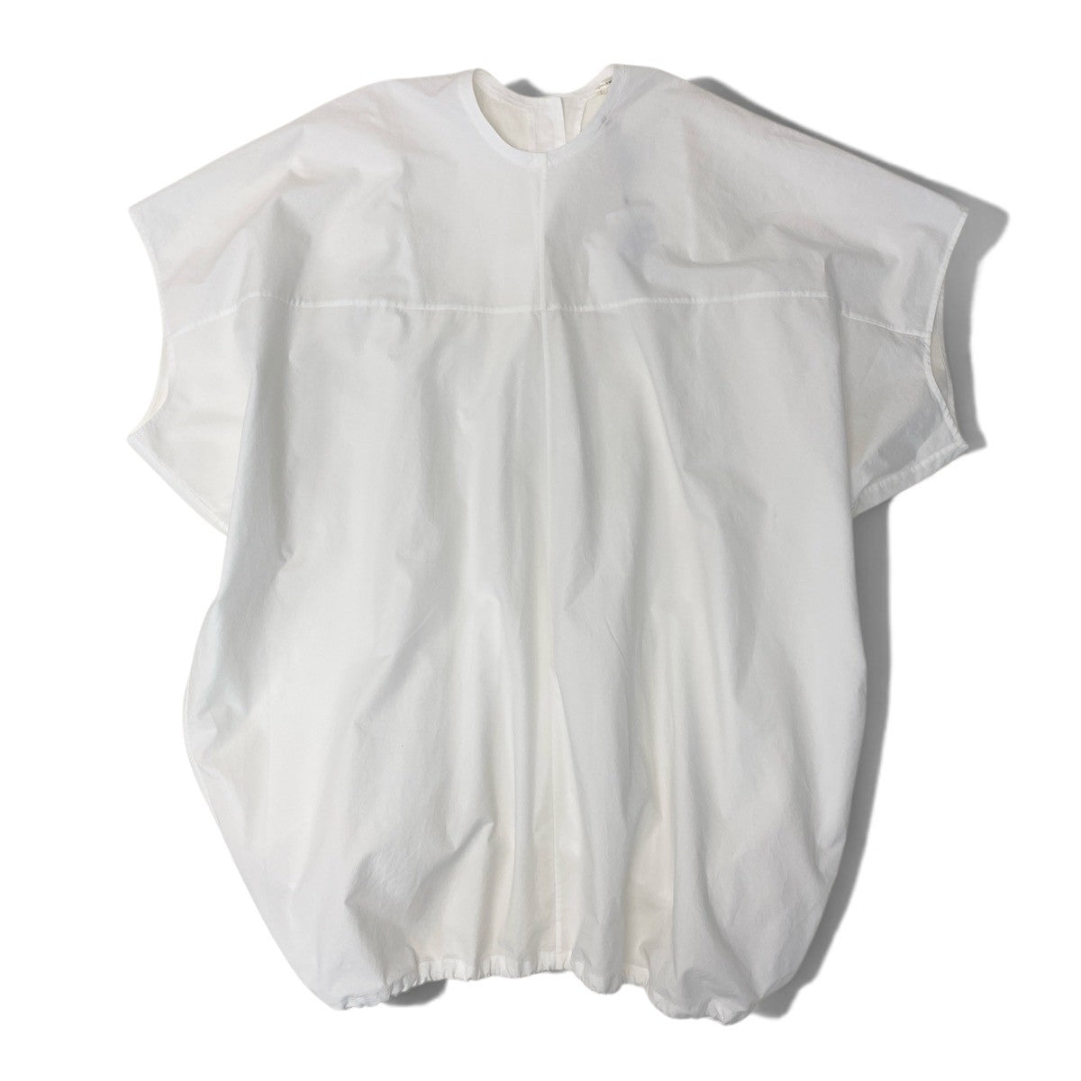 Eh10　THE ROW IVIO Tunic Top (Model 8103 W2517, Size XS, White, Cotton) – Retail Price: 240,000 Yenu02t