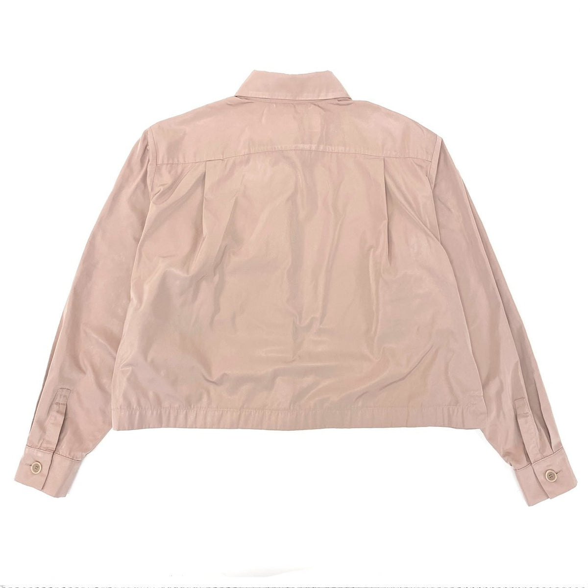 @ El27 Max Mara 2024 Italy Cropped Jacket Long Sleeve Shirt Size 40 Pink Women k02ik02i