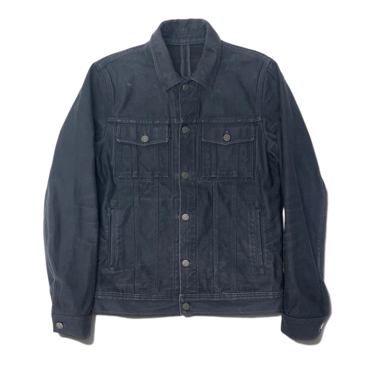 Mh1 GIVENCHY 2013AW Madonna Print Denim Jacket Black Size M Men's Riccardo Tisciu02t