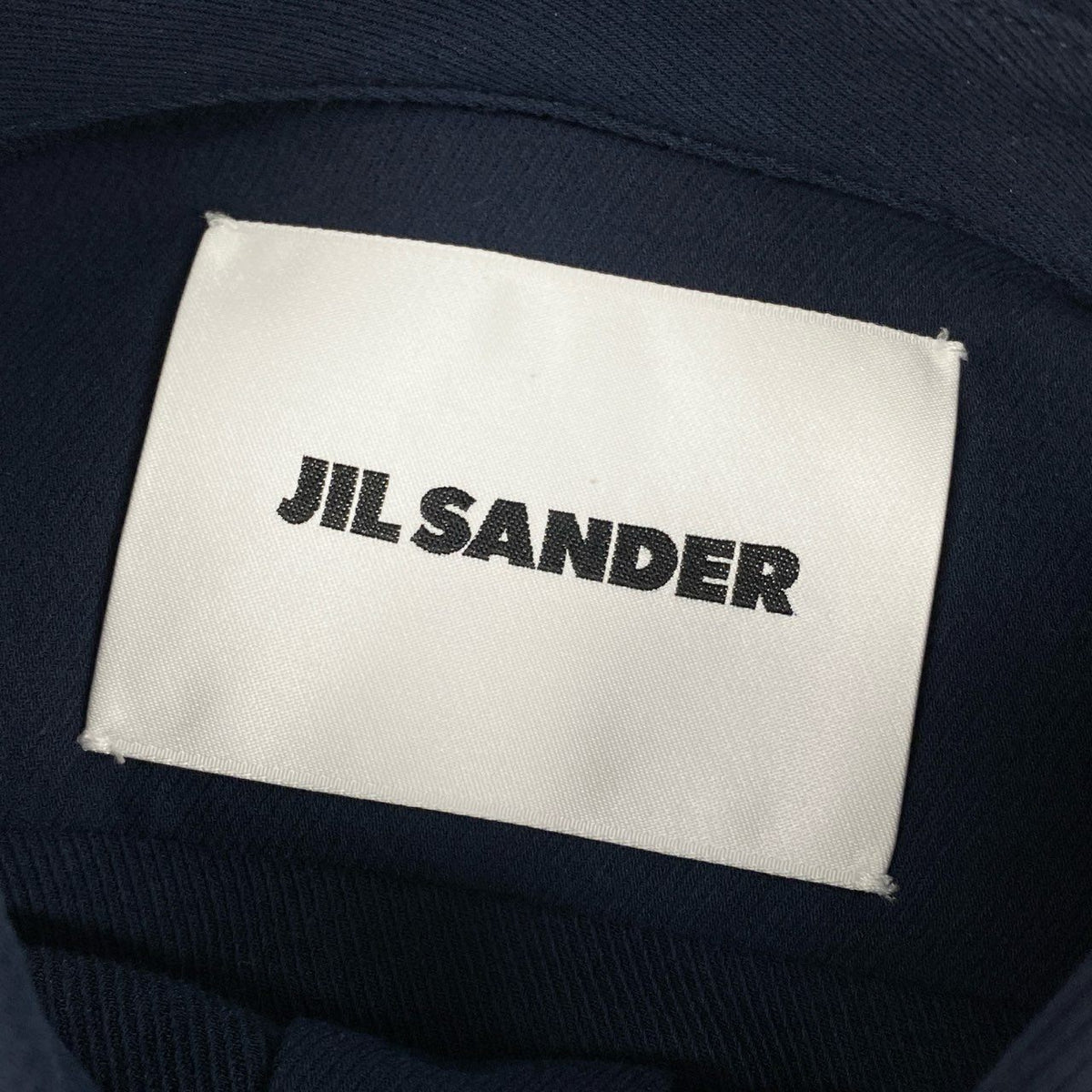 @ Eb22 JIL SANDER Long Shirt Dress 32 Navyu02t