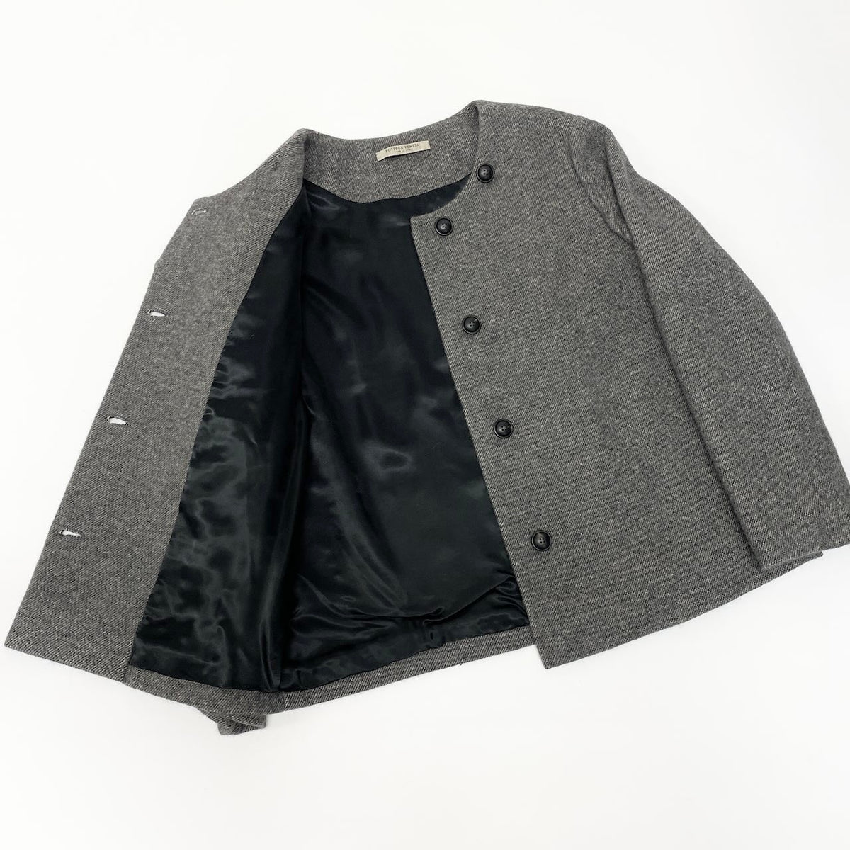 ＠S E Bottega Veneta Italian Made Angora Blend Skirt Setnu1