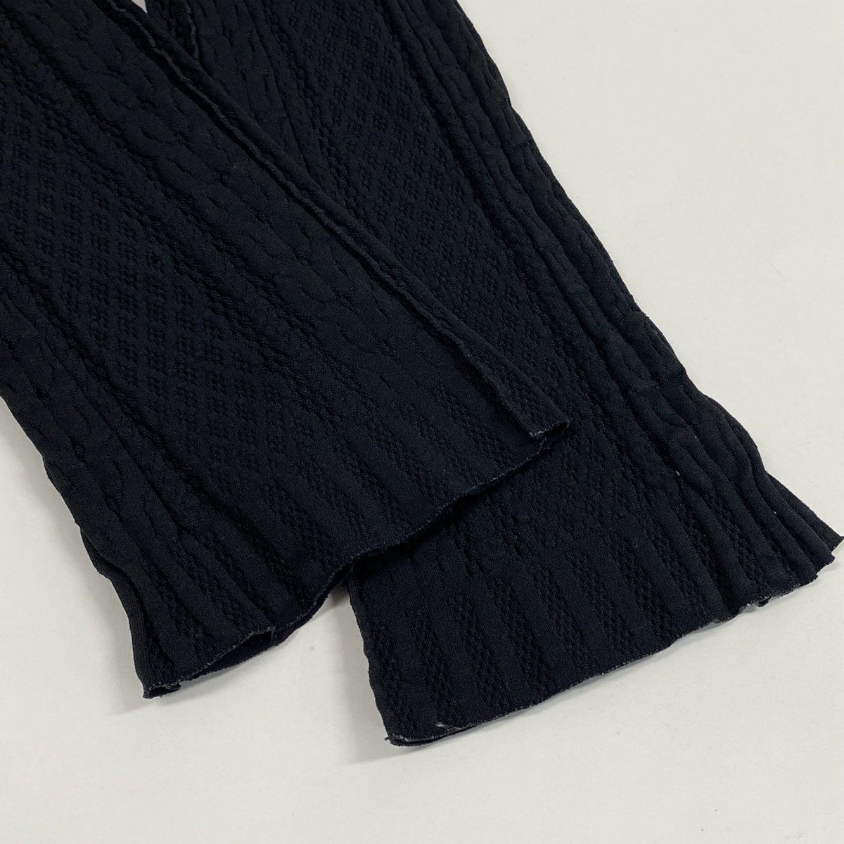 ＠Ac6PLEATS PLEASE Issey Miyake Cutting Design Leggings Pants Tight Pants Size 3 Black Women's Bottomk02i