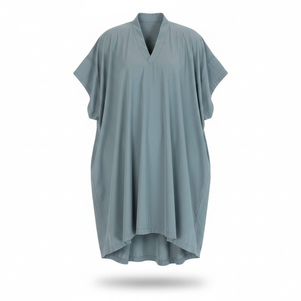 @Af27Y's 2023SS Flared Dress With Small Collars Gray Dress Size 2 Womeno07t