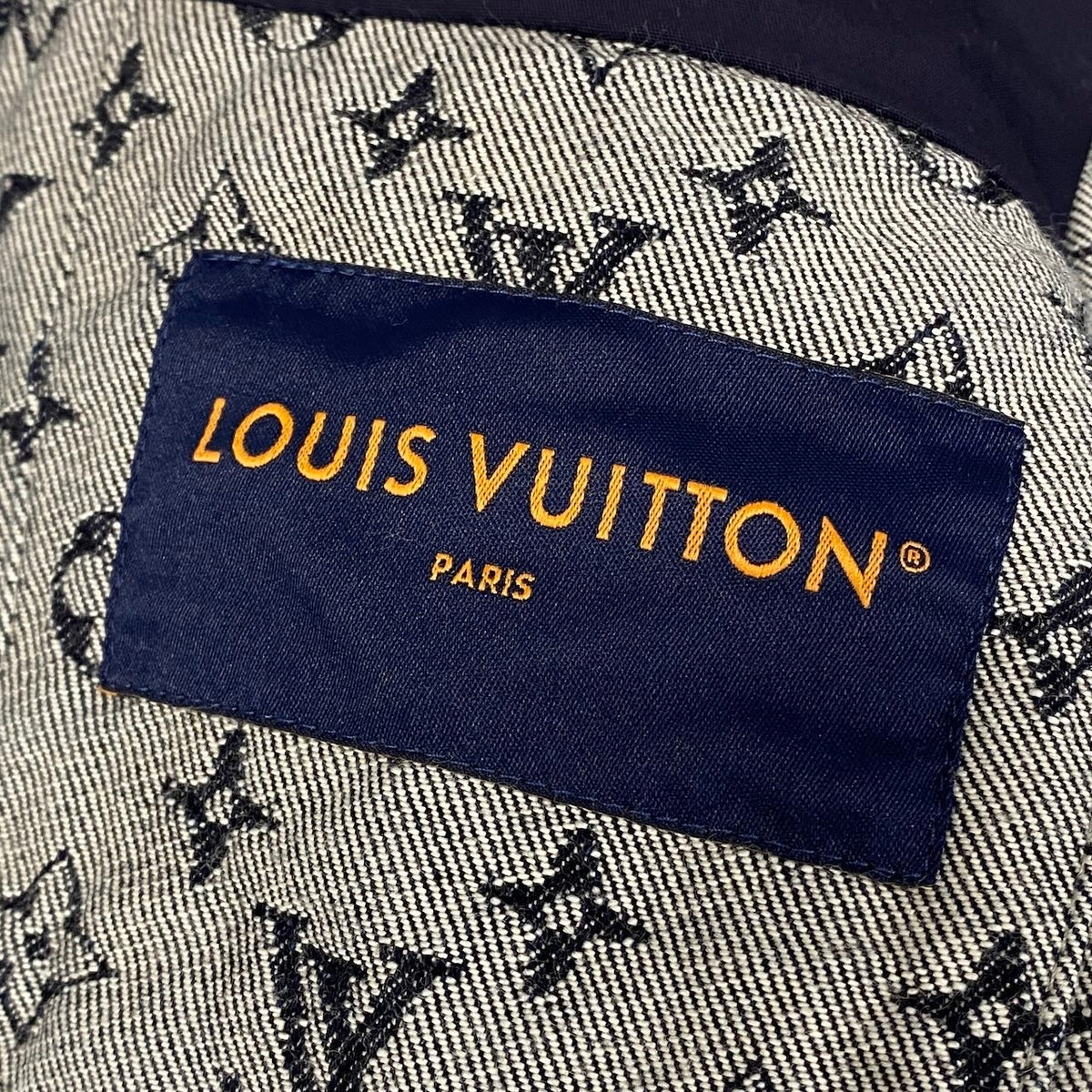 Id2 《未使用品》 LOUIS VUITTON ルイヴィトン 24AW モノグラム ジャガードデニムジャケット Monogram Jacquard Denim Jacket t18rt18rt18r