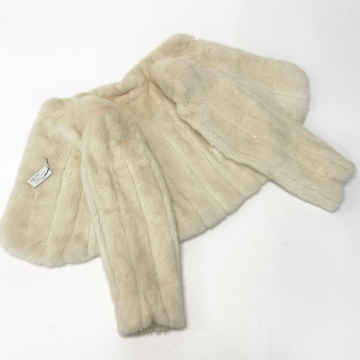 Ed20Malvoisie White Mink Fur Jacketnu1