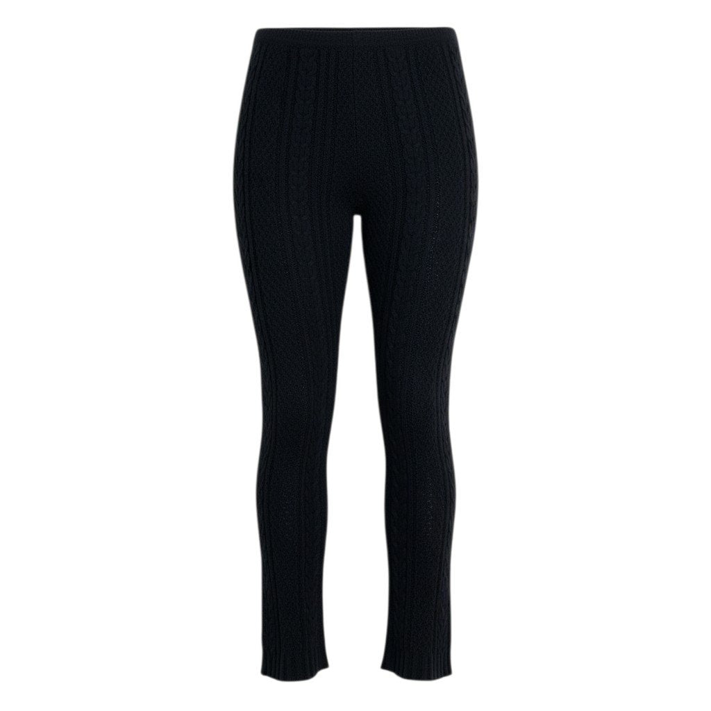 ＠Ac6PLEATS PLEASE Issey Miyake Cutting Design Leggings Pants Tight Pants Size 3 Black Women's Bottomk02i